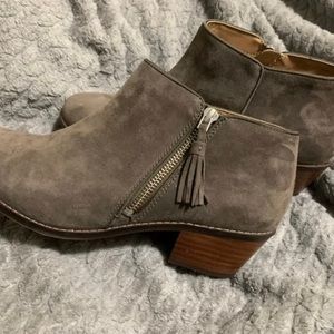 Suede Low cut boots